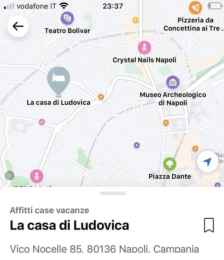 La Casa Di Ludovica Apartman Nápoly Olaszország